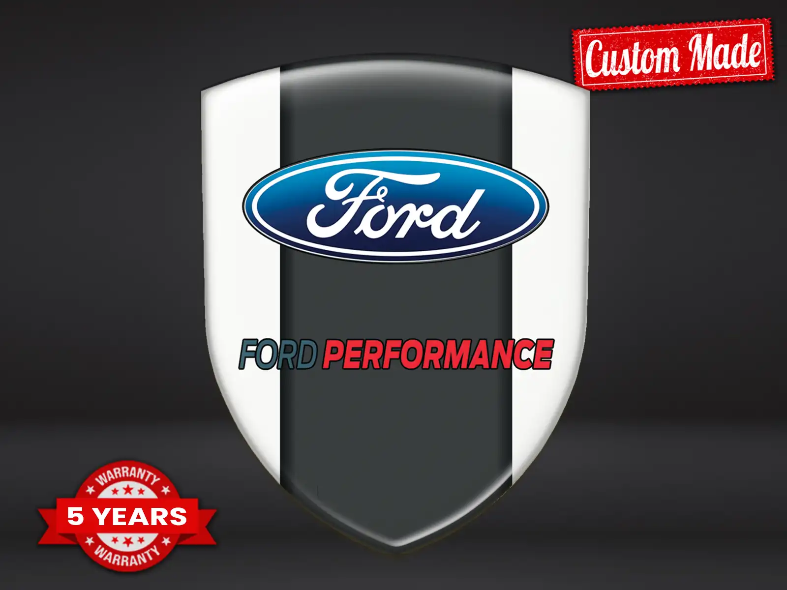 Ford Heckscheibensticker Premium Exklusiv Robust Auto